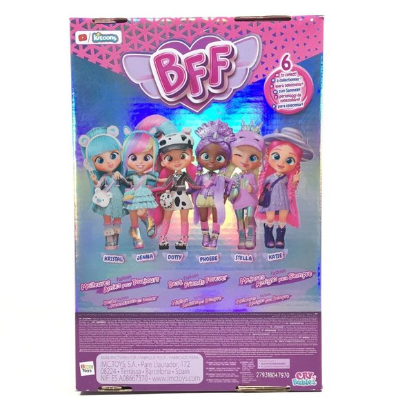 Cry Babies BFF Unbox Dotty Doll And Fashions Series 1 NEW - Picture 5 of 8